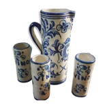 Pitcher and glasses