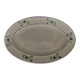 Oval Badonviller earthenware serving dish, early 20th century