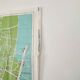 Vintage map Bordeaux and its suburbs