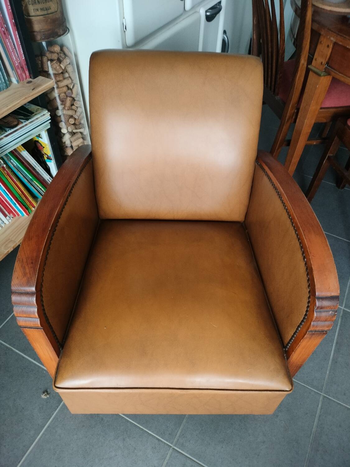 Art deco armchair