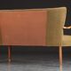 Beech wood sofa with curved armrests, 1940s/50s