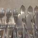 11 fish cutlery 23p silver plated metal goldsmith Cailar Bayard shell
