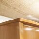 Scandinavian wardrobe 1960 honey color 4 doors L 205 cm