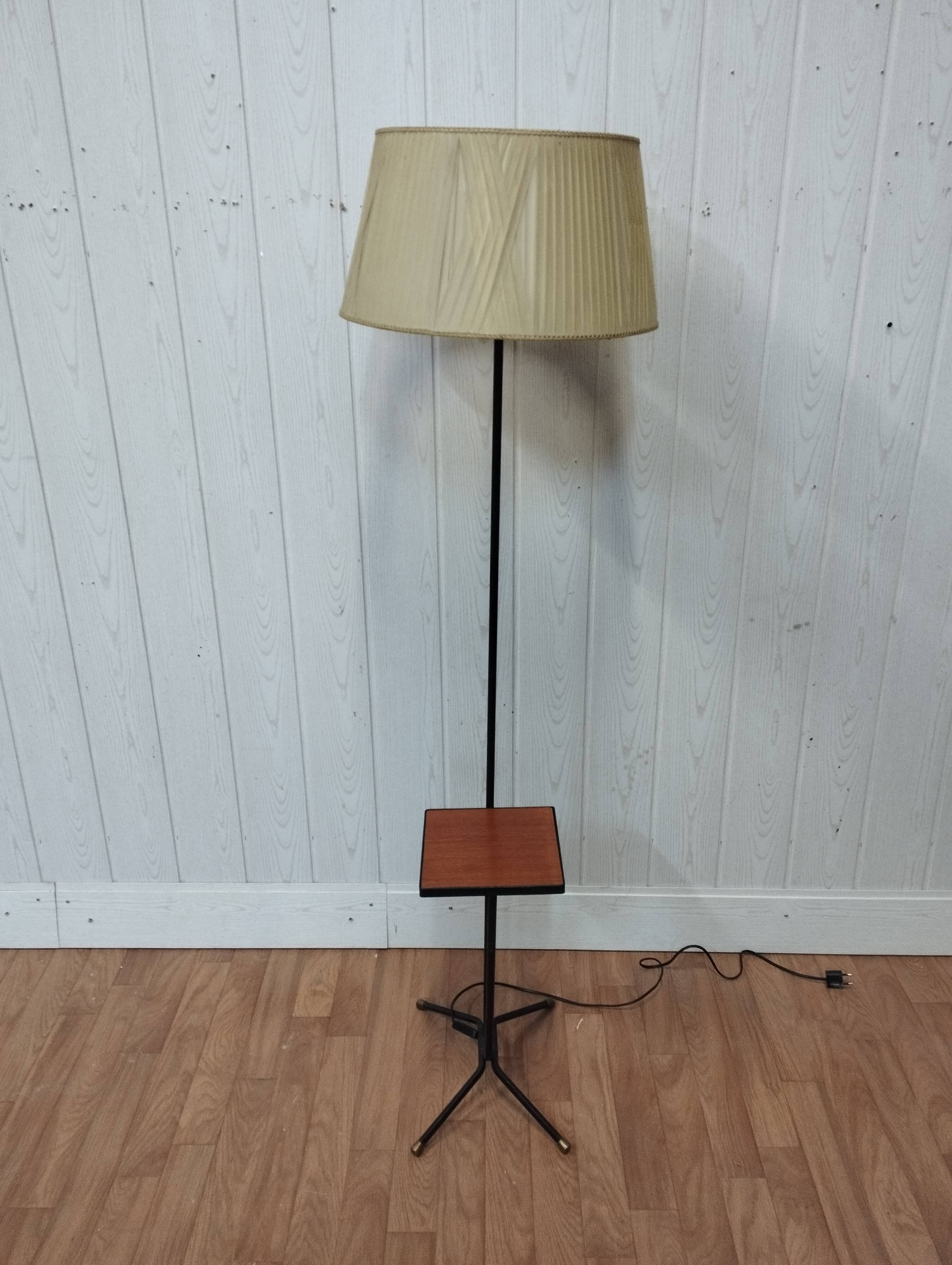 Lampadaire vintage années 50 60