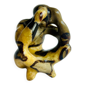 sculpture en septaria