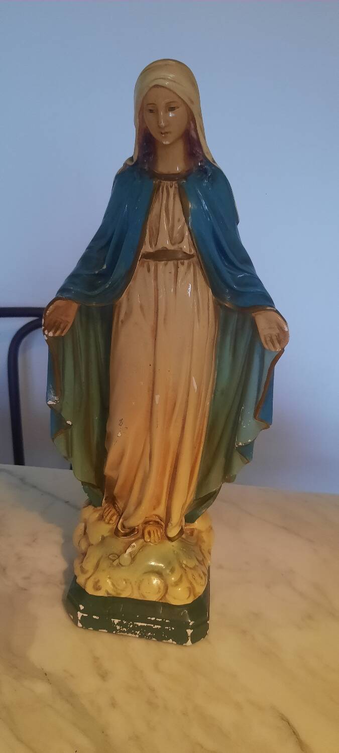 Miraculous Virgin Mary Statue