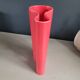 Vase en céramique rouge mat, 1960