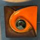 Pair of Midcentury Wall Lamp or Ceiling Flush Mount PAN, Ceramic, Germany, 1970s