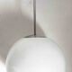 White opaline suspension 70s height 58 cm diameter 48.5 cm
