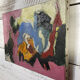 Contemporary painting 23 x 33