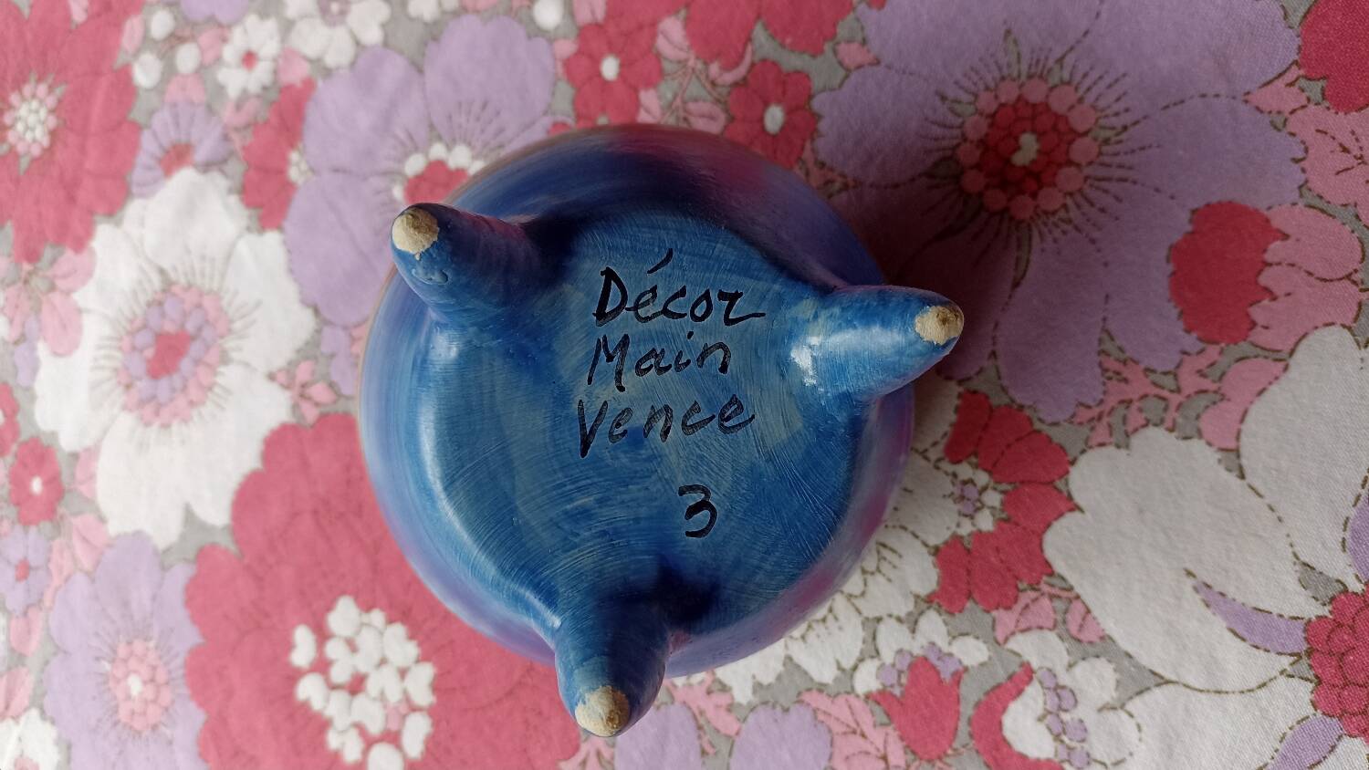 Tripod vase from the 50s - Saint Paul de Vence