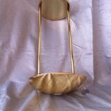 Golden brass chandelier