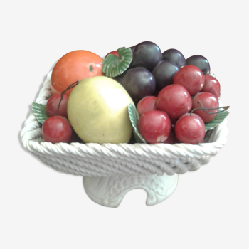 Barbotine et ses fruits colorés