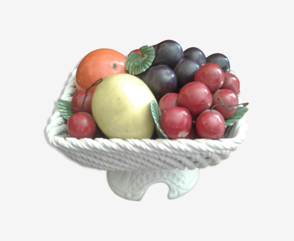 Barbotine et ses fruits colorés