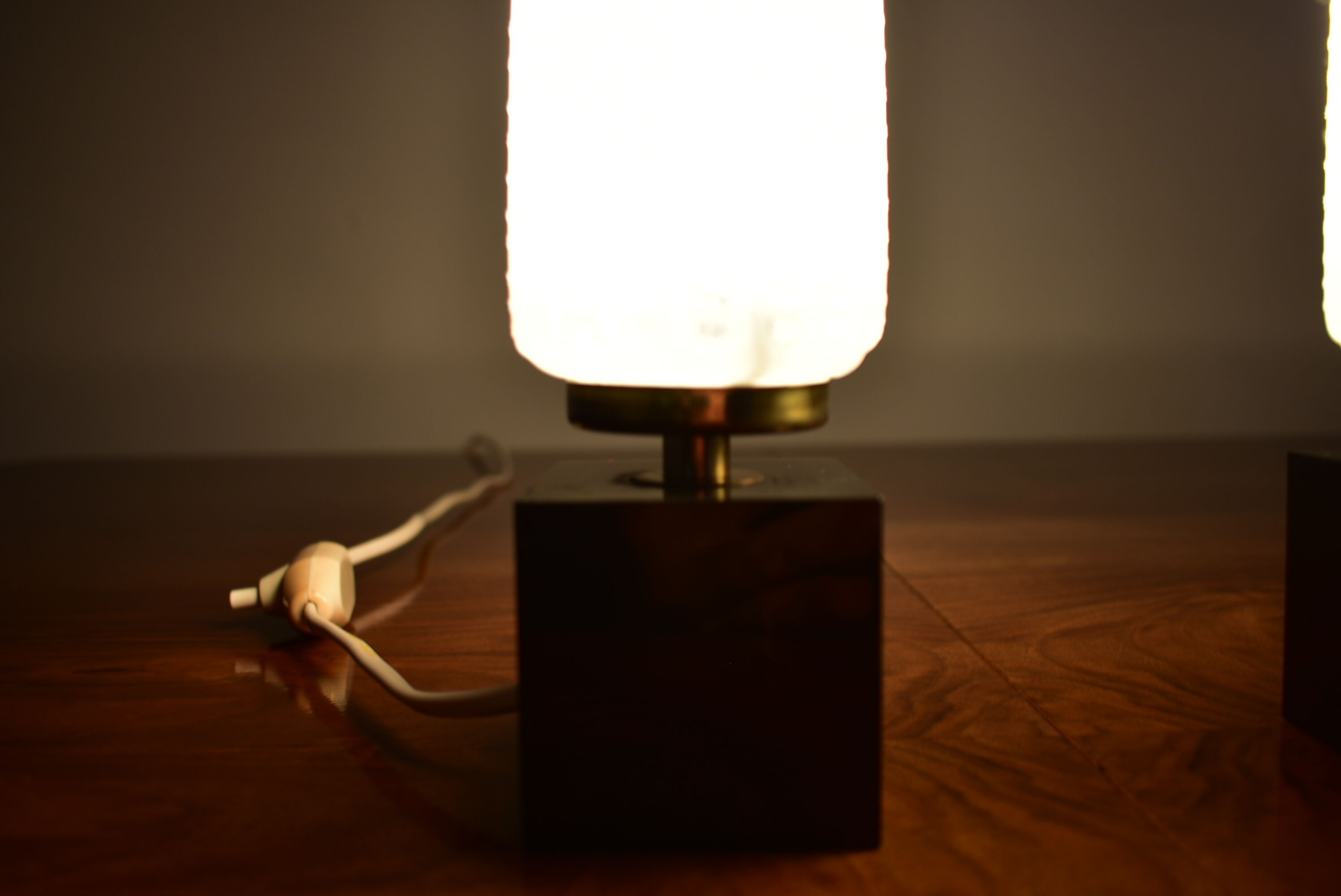 Pair of mid-century table lamps, 1960s