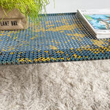 Perforated metal garden coffee table