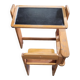 Bureau à système pliant pour enfant , vintage 1970