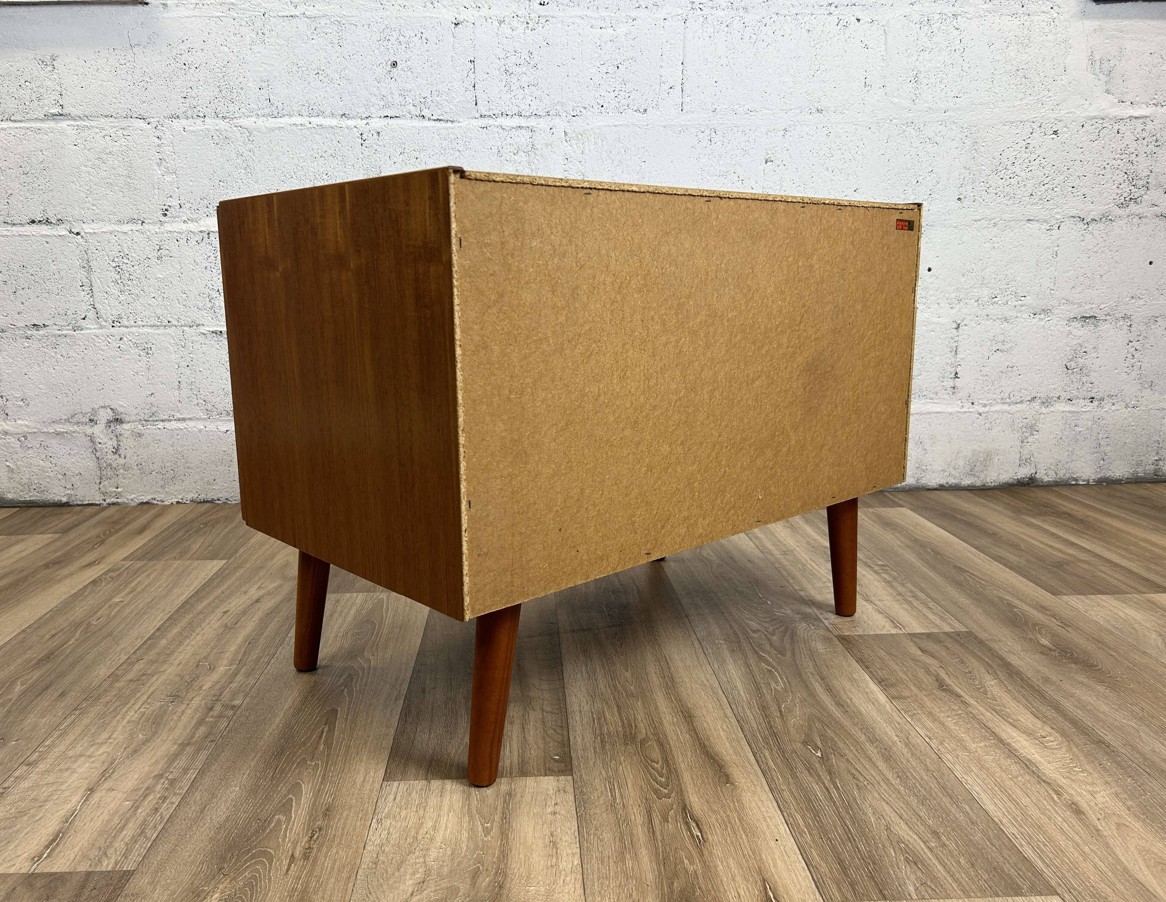 Vintage Scandinavian teak sideboard by Denka, 1960s