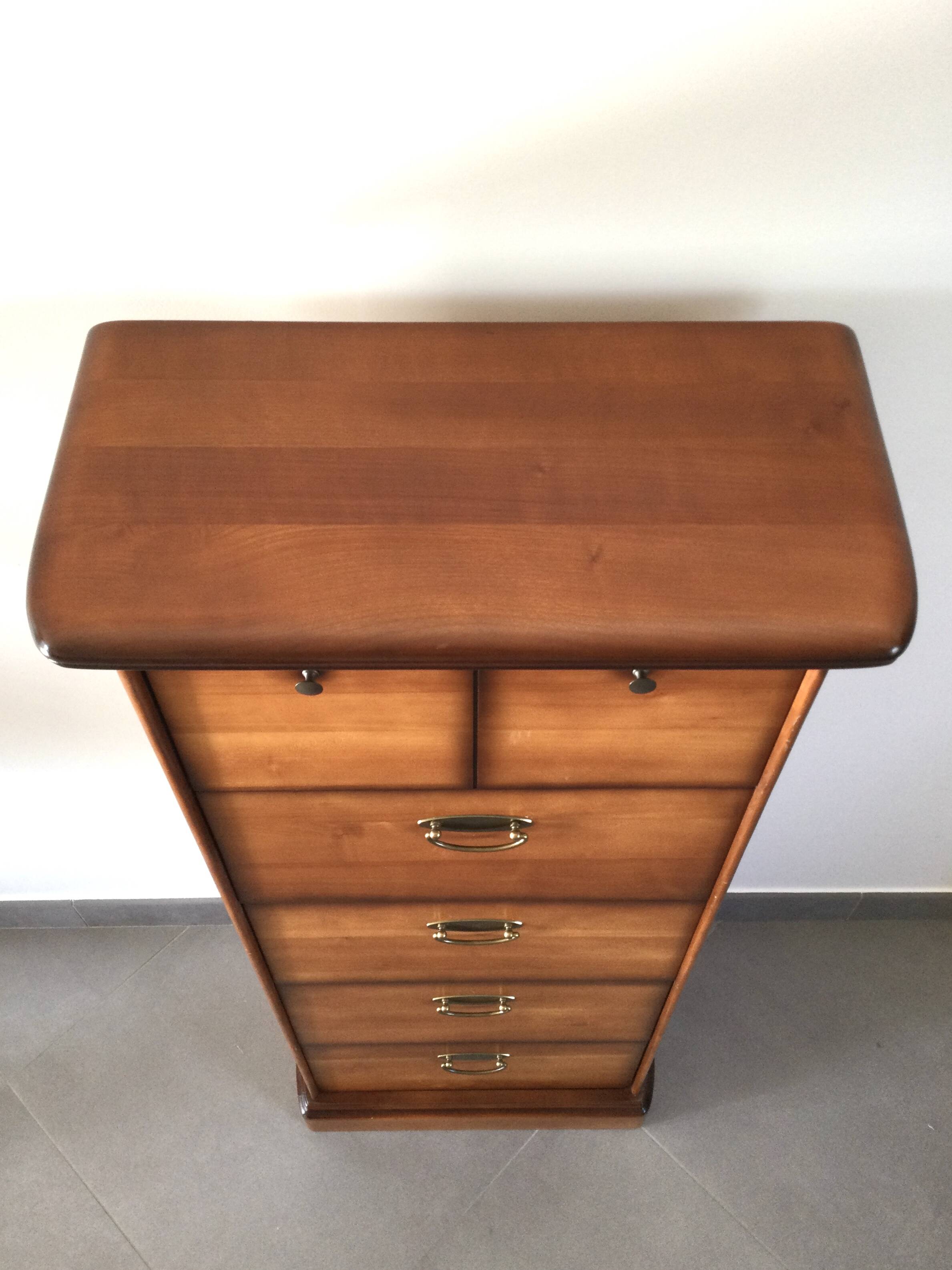 Cherry Wood Storage Unit