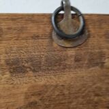 Large wooden mirror