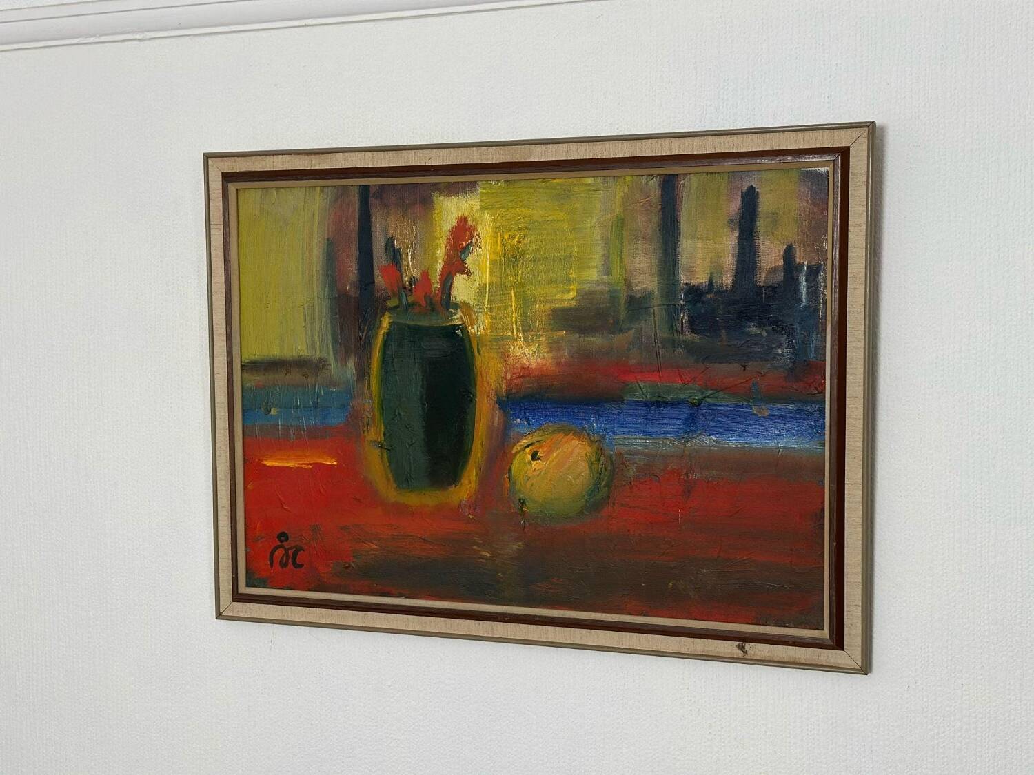 Swedish Oil on Canvas – “Still Life” by ÅKE CARLSSON