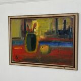 Swedish Oil on Canvas – “Still Life” by ÅKE CARLSSON