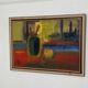 Huile sur toile suédoise – "Nature morte" par ÅKE CARLSSON