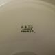 Bernardaud Limoges white and gold porcelain foot flat