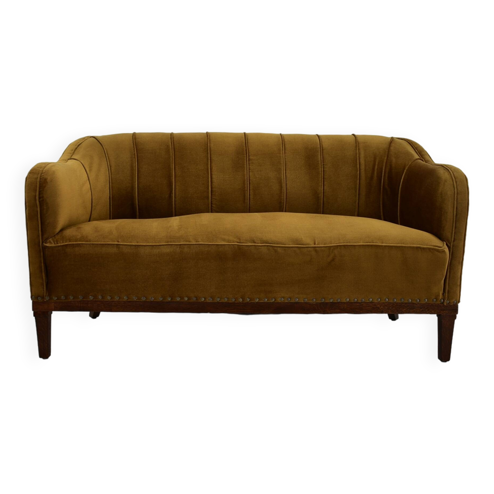 Canapé Art Déco des années 1930, Tchécoslovaquie