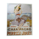 Affiche "champagne perrier jouet epernay"