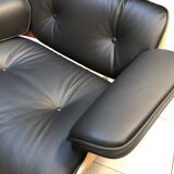 Eames lounge chaise and ottoman