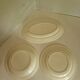Lot De 3 Plat Terre De Fer