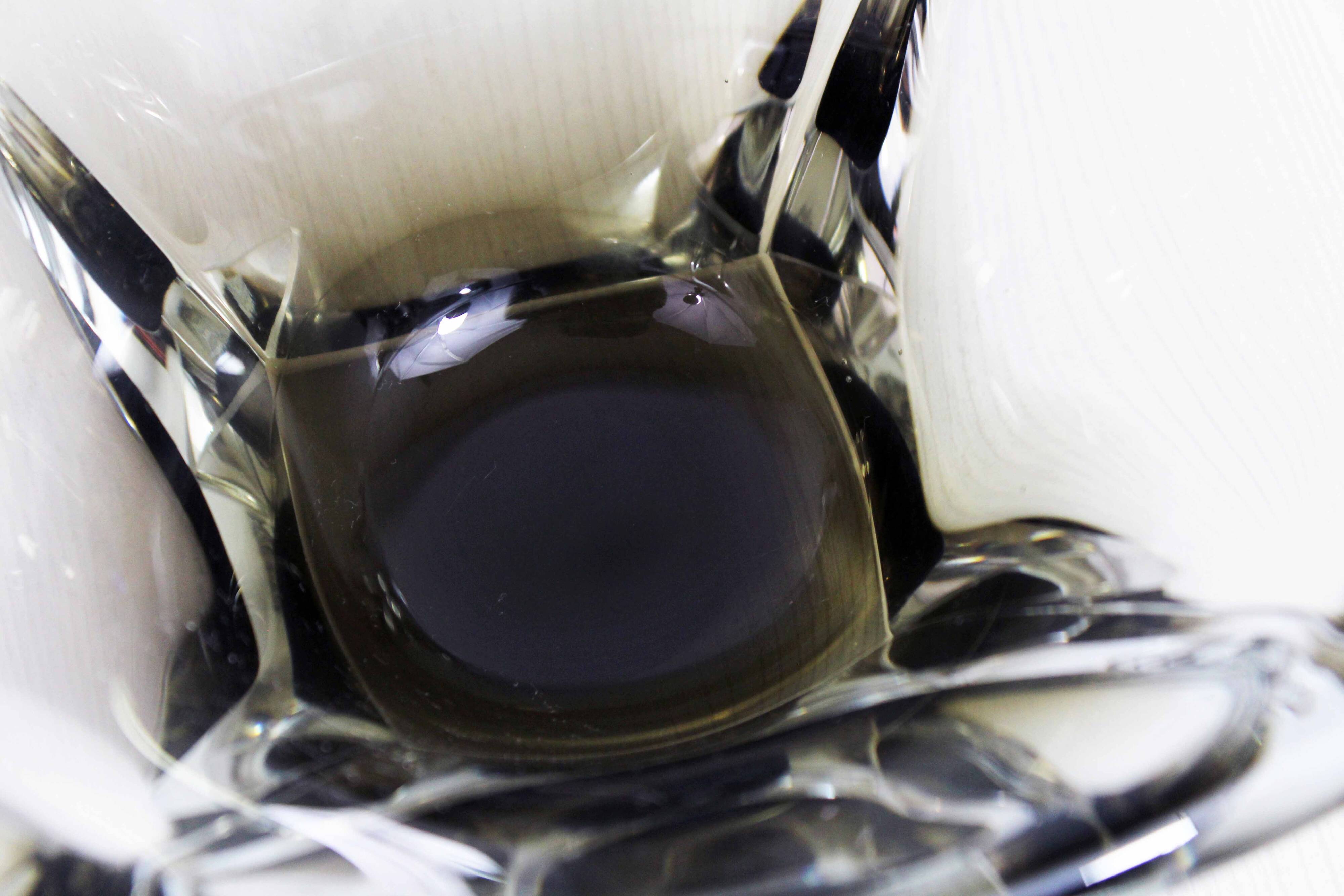 Murano style glass cup 1970