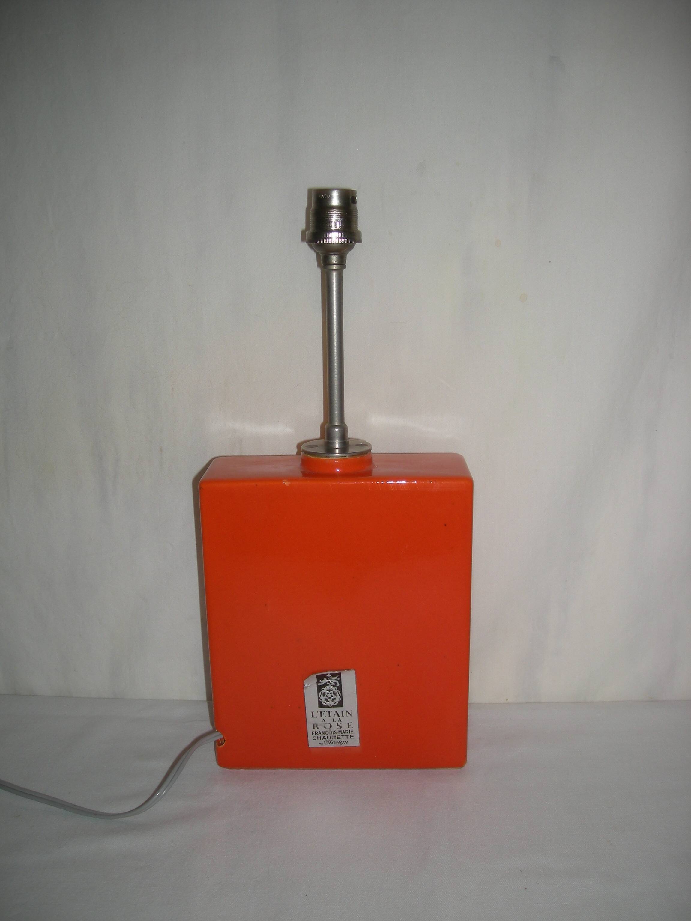 François-Marie Chaumette lamp from the 60s - 70s