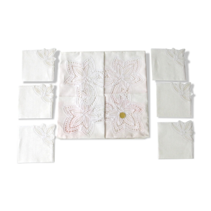 ancienne nappe a thé