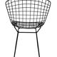 Harry Bertoia Chair 420 "wire" Knoll International in black