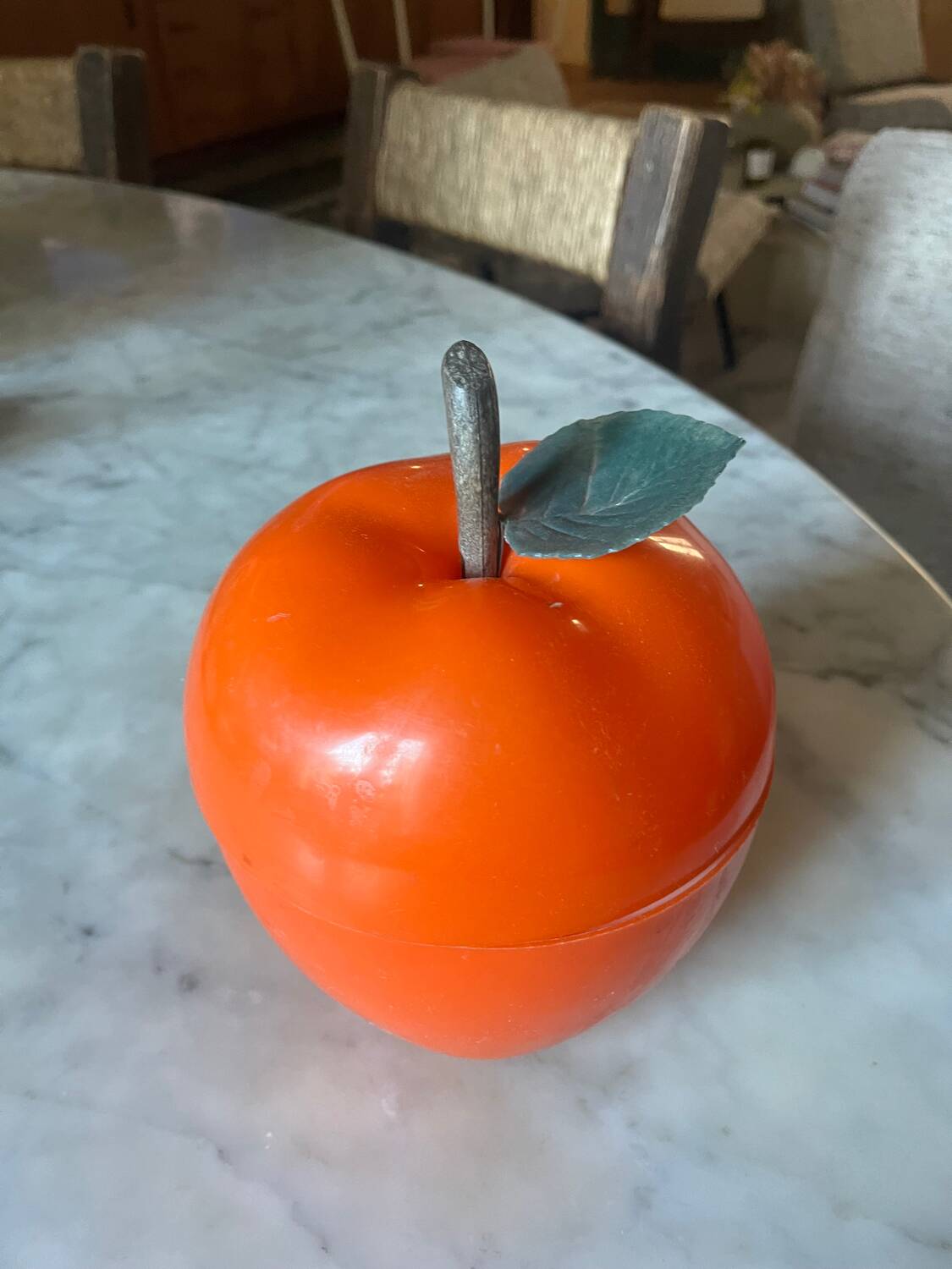 Seau à glace pomme vintage