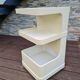 Meuble desserte sur roulettes de rangement vintage prisunic 1970