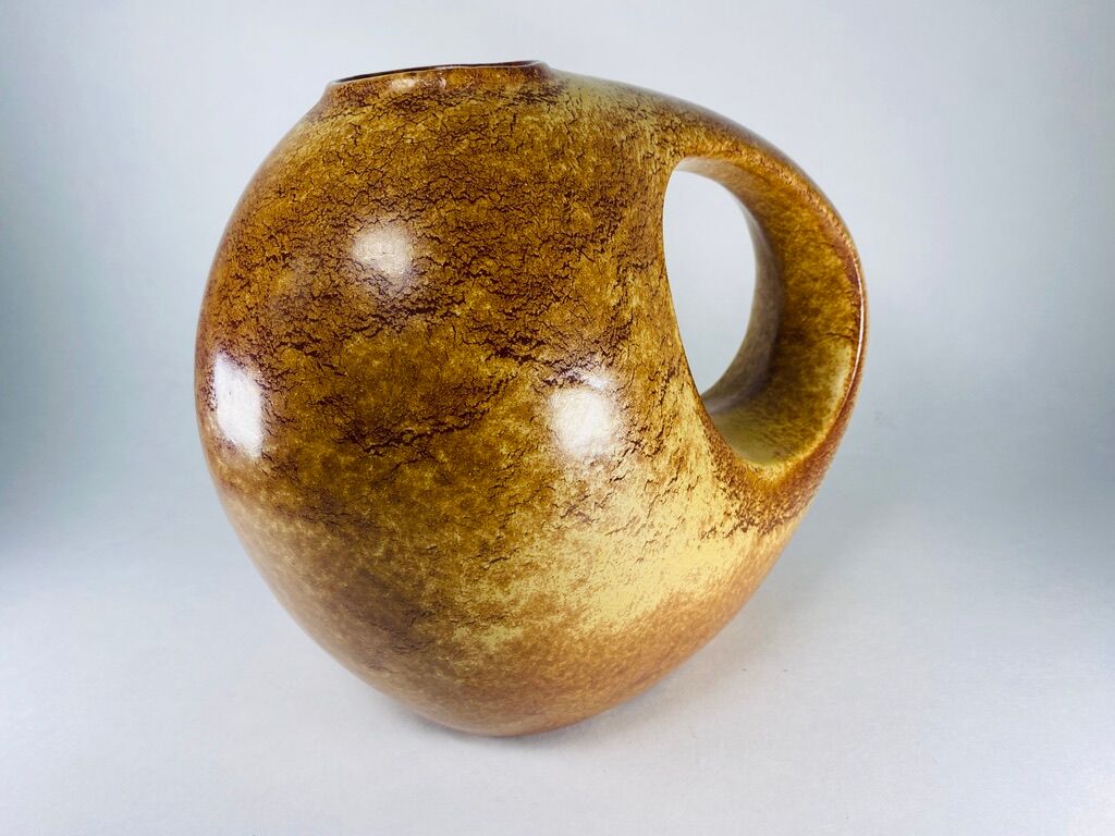 Vase by Roberto Rigon for Bertoncello Ceramiche, Italy, 1960s