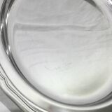 Silver Metal Serving Dish