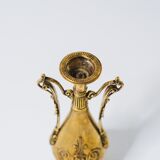 Old brass candle holder early xxth