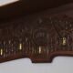 Antique Art Nouveau coat rack