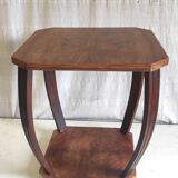 Arts Deco style coffee table in solid wood - mid. 20th century