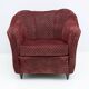 Pair of Gio Ponti Mid-Century Modern Velvet Armchairs for Casa e Giardino