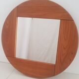 Solid elm mirror