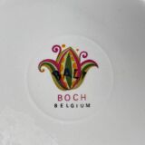 Two vintage plates Boch model Bali