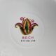 Two vintage plates Boch model Bali