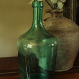 Bonbonne dame jeanne verre vert Viresa 2 L