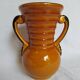 Ceramic vase from the french manufacturer vallauris. vintage 70s.