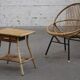 Chevet vintage enfant en rotin